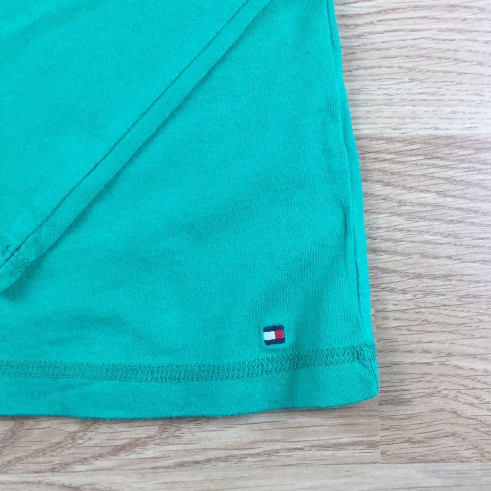 Tommy Hilfiger Girls Green LS Shirt - Picture 4 of 5